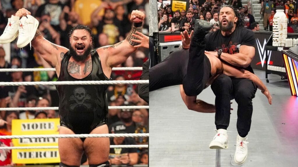 WWE name shares hilarious reaction to Bronson Reed stealing Roman Reigns’ shoes