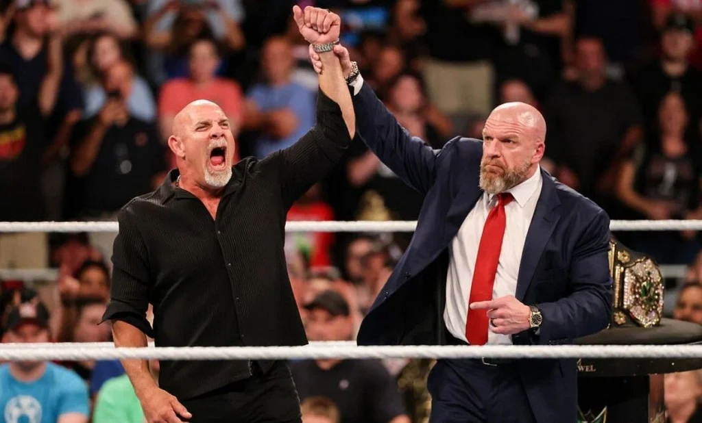 Triple H anoints the next Goldberg in WWE