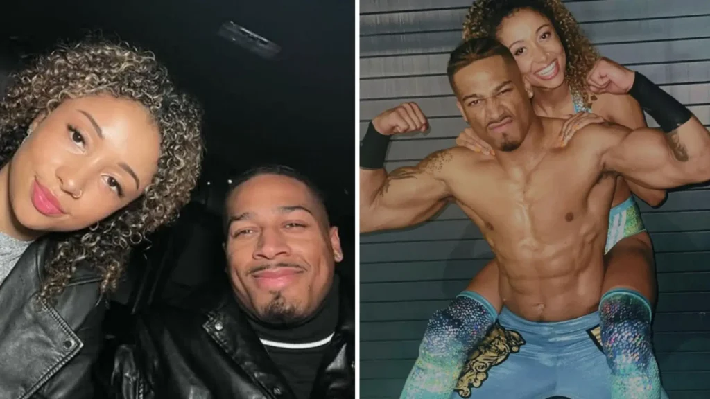 Congratulations to WWE’s Carmelo Hayes and Kelani Jordan