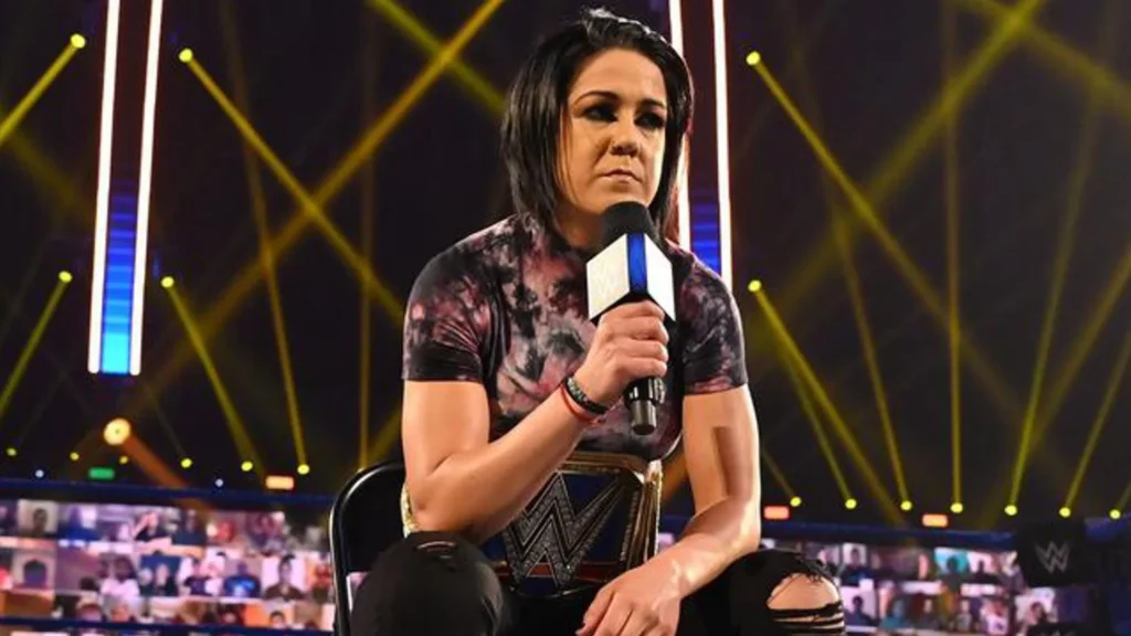 15-time WWE champion breaks down in tears; announces she can’t wrestle anymore; Bayley reacts