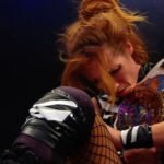 Becky Lynch made an unfortunate mistake at WWE Clash in Paris and it was caught on camera