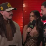 Finn Balor’s wife shows up on WWE show; he walks away with her abandoning Dominik Mysterio