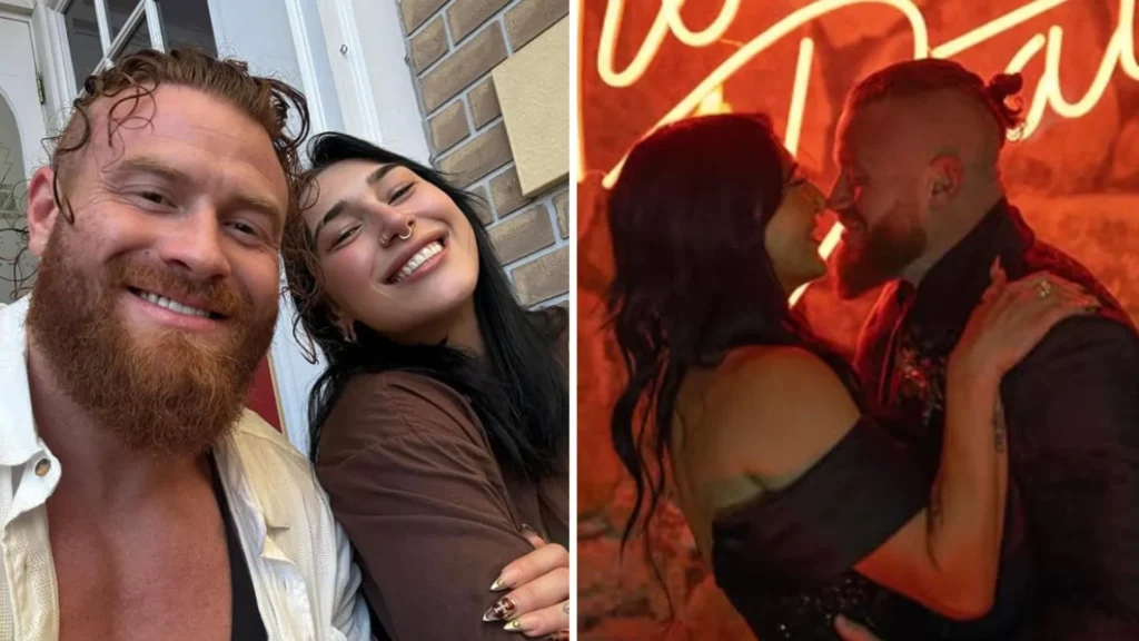 Congratulations to WWE star Rhea Ripley & Buddy Matthews