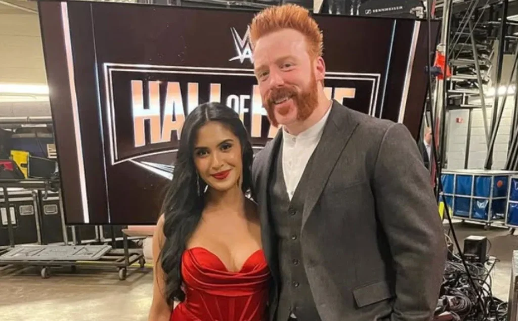 Congratulations to WWE star Sheamus and his wife