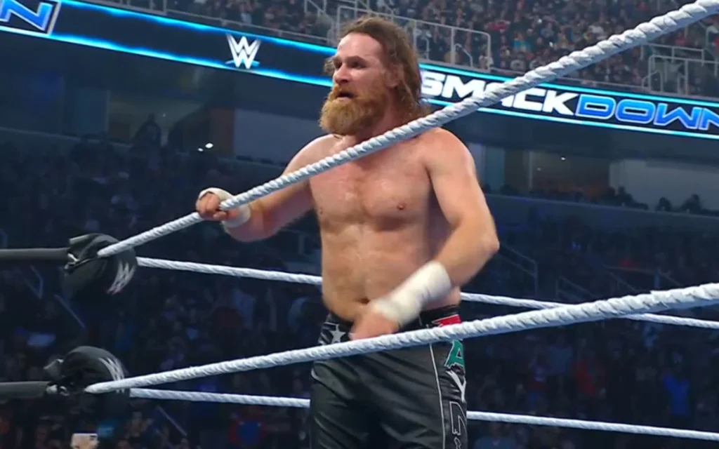 Shocking title change happens as Sami Zayn gets dethroned by returning star on WWE SmackDown