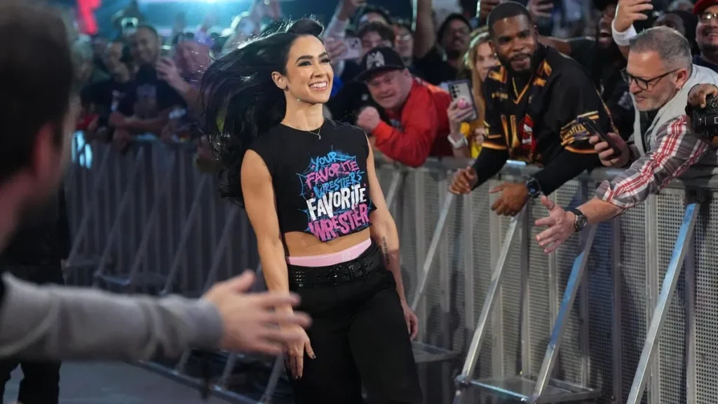 AJ Lee breaks silence after WWE return on RAW