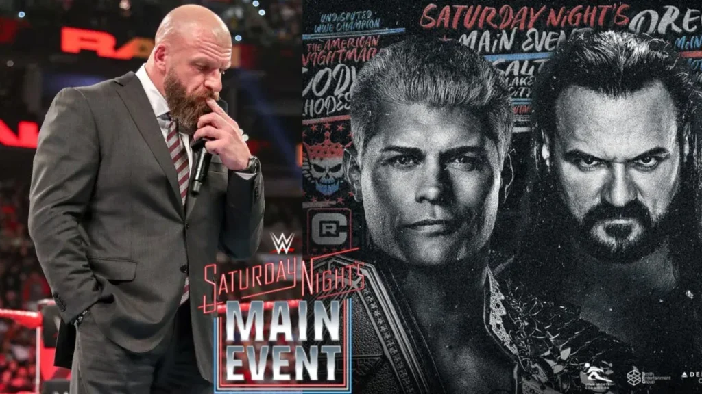 Triple H may have mistakenly leaked the winner of Cody Rhodes vs. Drew McIntyre at WWE SNME