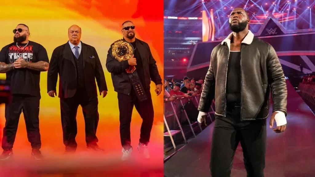 WWE Superstar Omos to introduce his former faction and take down The Vision? Exploring the possibility