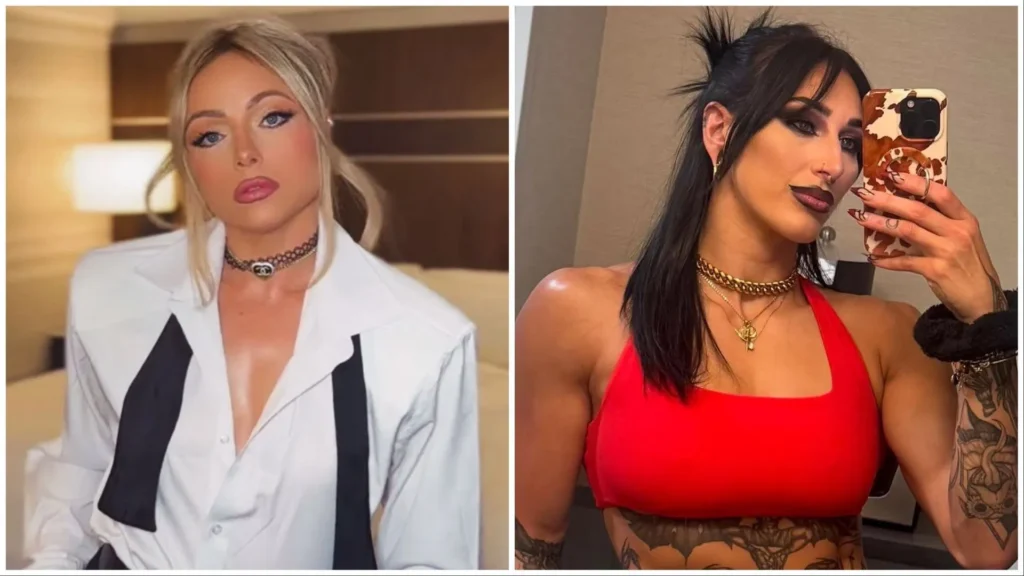 Liv Morgan, Rhea Ripley & 5 other female stars spotted together outside WWE