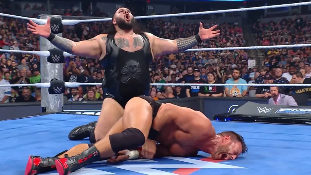 Bronson Reed pays emotional tribute to Biggie Smalls