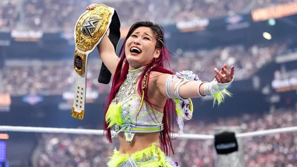 “I love you so much” – IYO SKY sends a message to female WWE star after RAW