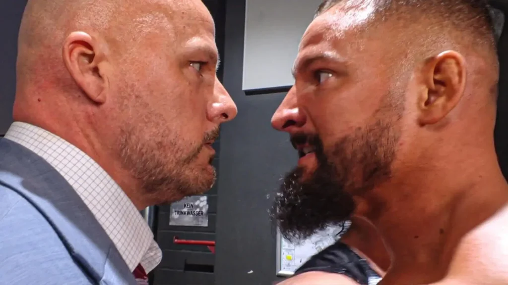 “Shame on you” – WWE called out for pushing a narrative against Bron Breakker after he threatens to kill Adam Pearce on RAW